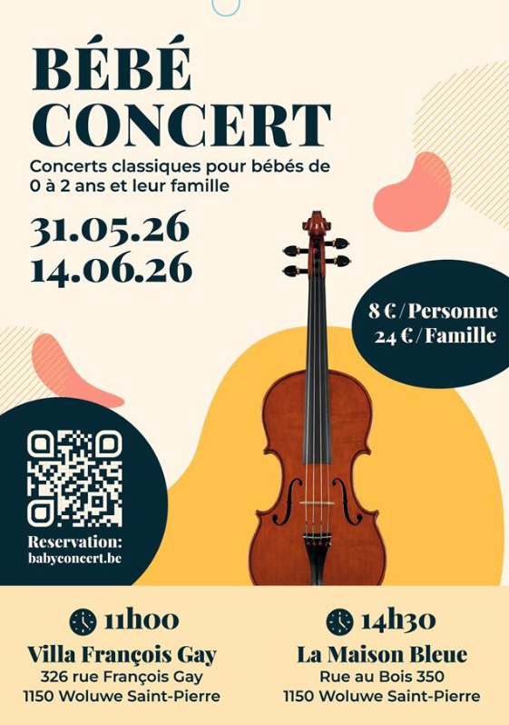 Baby Concert Flyer May June 2026